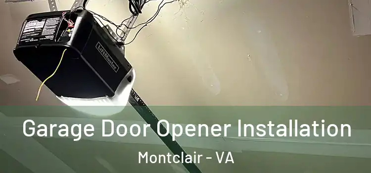  Garage Door Opener Installation Montclair - VA