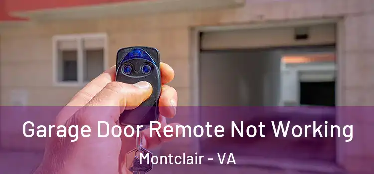 Garage Door Remote Not Working Montclair - VA