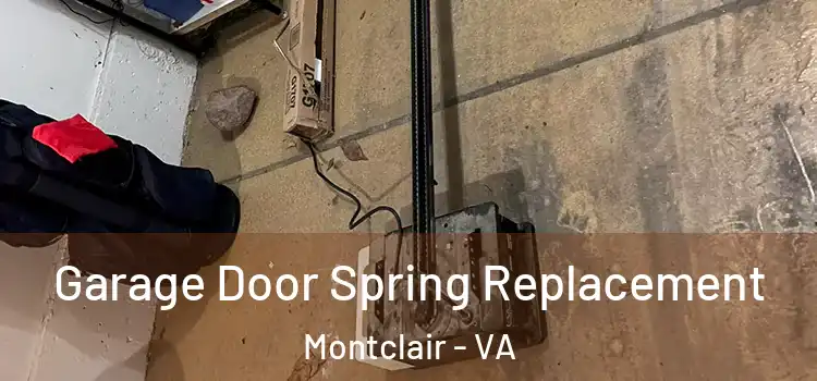  Garage Door Spring Replacement Montclair - VA
