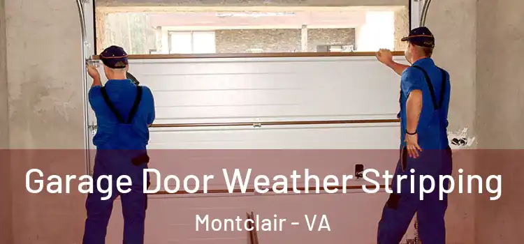  Garage Door Weather Stripping Montclair - VA