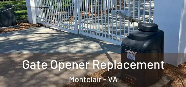 Gate Opener Replacement Montclair - VA