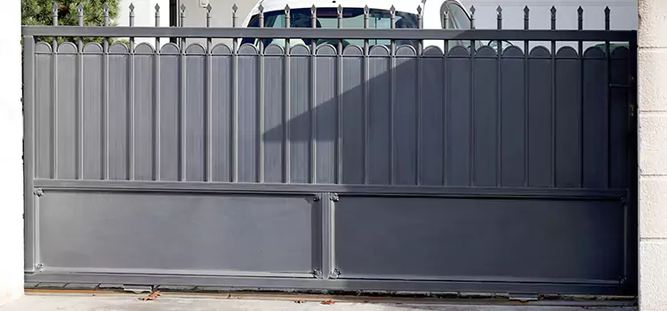 Metal Driveway Gate Installation Montclair