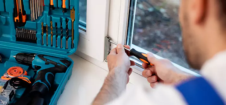 Sliding Glass Door Track Repair in Montclair, VA